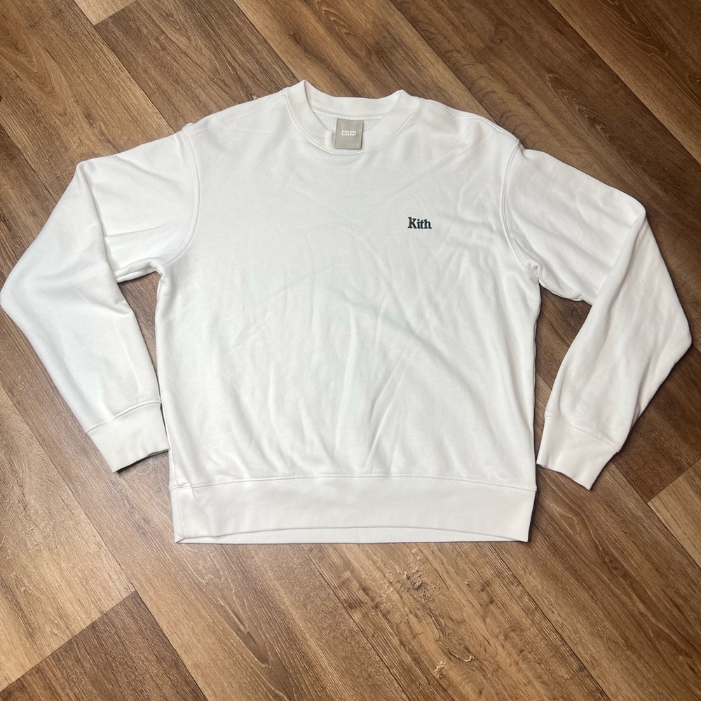 Kith White Crewneck Sweater